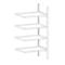 Kleingebinderegal BAUER S 3020-4E, Anbauregal, B 1000 x T 600 x H 2000 mm, 4 Auffangwannen