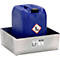 Kleingebindewanne CEMO Q30, Stahl, 30 l Auffangvolumen, L 460 x B 435 x H 170 mm