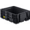 Kleinladungsträger R-KLT 4115 ESD, Kunststoff, B 400 x T 300 mm, bis 20 kg, schwarz ableitend