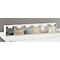 Kleinteilemagazin MultiStore, Reihengröße 6, B 600 x T 75 x H 113 mm, Volumen 2,2 l, stapelbar, Polystyrol, weiß/transp.