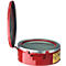 Kleinteilereiniger aus Stahlblech PREMIUM LINE, rot, ø 238 x H 83 mm, 2 l