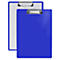 Klembord A4, clip met beschermende plastic hoeken, PP, blauw