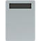 Klembord MAUL, DIN A4, met magneetband en clip, 319 x 230 x 14 mm, aluminium, zilver
