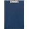Klemmbrett Maul MAULbalance, A4-Hochformat, Klemmweite 8 mm, individualisierbar, aufhängbar, L 325 x B 225 x H 14 mm, Karton, recycelbar, blau