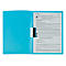 Klemmhefter Kolma Easy, A4, KolmaFlex, halbtransparent, blau