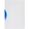 Klemmhefter Kolma Easy Plus Ergo, A4, KolmaFlex, transparent, blau