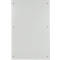 kluis met 50 afsluitbare compartimenten - metaal - B 980 x D 200 x H 1530 mm - lichtgrijs RAL 7035 - met metalen afdekplaat. - ons merk Schäfer Shop Select