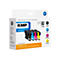 KMP MULTIPACK B78V - 4er-Pack - Schwarz, Gelb, Cyan, Magenta - Tintenpatrone (Alternative zu: Brother LC1100BK, Brother LC1100C, Brother LC1100M, Brother LC1100Y)