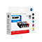 KMP MULTIPACK C100V - 5er-Pack - Schwarz, Gelb, Cyan, Magenta - Tintenpatrone (Alternative zu: Canon CLI-551BK XL, Canon PGI-550PGBK XL, Canon CLI-551M XL, Canon CLI-551Y XL, Canon CLI-551C XL, Canon 6431B001, Canon 6446B001, Canon 6443B001, Canon...
