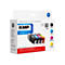 KMP MULTIPACK C90V - 4er-Pack - Schwarz, Gelb, Cyan, Magenta - Tintenpatrone (Alternative zu: Canon CLI-551BK XL, Canon CLI-551M XL, Canon CLI-551Y XL, Canon CLI-551C XL, Canon 6446B001, Canon 6443B001, Canon 6444B001, Canon 6445B001)