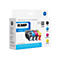 KMP MULTIPACK H108V - 4er-Pack - Schwarz, Gelb, Cyan, Magenta - Tintenpatrone (Alternative zu: HP 364, HP CB316EE, HP CB318EE, HP CB319EE, HP CB320EE)