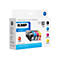 KMP MULTIPACK H67V - 4er-Pack - Größe XXL - Schwarz, Gelb, Cyan, Magenta - Tintenpatrone (Alternative zu: HP 920XL, HP CD972AE, HP CD973AE, HP CD974AE, HP CD975AE, HP C2N92AE)