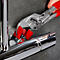 KNIPEX beschermbekkenset, voor 86 XX 300 modellen, kunststof, L 186 mm, 3 paar