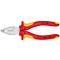 KNIPEX Combinatietang, L 160 mm, VDE tot 1000V, verchroomd, greep met meer-componentengrepen