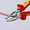 KNIPEX Kombizange 180 mm, VDE-isoliert bis 1000V, verchromt, Mehrkomponenten-Griff, Spezial-Werkzeugstahl