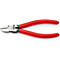 KNIPEX Seitenschneider, L 140 mm, Kopf poliert, Vanadin-Elektrostahl, Schneidenhärte 62 HRC, Kunststoffgriff