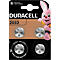 Knoopcellen Duracell CR2032, Lithium, 3 V, 170 mAh, Ø 20 x H 2,5 mm, 4 stuks