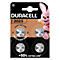 Knopfzelle Duracell Lithium CR2025, 4 Stück, Duralock Power Preserve Technologie