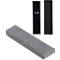 KOLMA boîte à crayons, en RPET, surface textile, fond velouté, L 40 x P 165 x H 23 mm, gris
