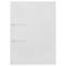 White binder with two metal levers.