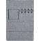 KOLMA Tapis de souris multifonctions, en RPET, pliable, avec porte-stylos et porte-smartphone, L 215 x H 315 mm, gris