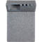KOLMA Tapis de souris multifonctions, en RPET, pliable, avec porte-stylos et porte-smartphone, L 215 x H 315 mm, gris