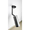 Kombi-Ascher, Abfall-Volumen von 5,6 l, flammenhemmend, Kippvorrichtung, inkl. Montagematerial, Ø 180 x H 400 mm, Edelstahl