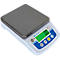 Kompaktwaage Adam CBX 3001, Wägebereich 0,5 g-3 kg, tragbar, USB, LC-Display, Netzanschluss/Akku, B 155 x T 255 x H 60 mm, ABS/Edelstahl, grau