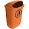 Komplett-Angebot Papierkorb/Rohr, orange