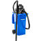 Komplettset Nass-Trockensauger, mit Werkzeugsteckdose, inkl. Großmülltonne für 120 l, 1 Patronenfilter & 1 Vliesfilter, blau
