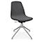 Konferenzsessel Topstar Sitness Life 1.1, dreh-/sitzhöhenverstellbar, ohne Armlehnen, B 460 x T 390 x H 450-480 mm, 4-Fußgestell, Alu matt & Stoff, anthr.