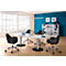 Konferenztisch, B 2400 mm, weiß