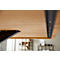 Konferenztisch FRED, Rechteck, X-Fußgestell, B 2000 x H 750 x T 900 mm, Wildeiche massiv/schwarz