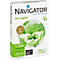 Kopieerpapier Navigator Eco-Logical, A4, 75 g/m², helderwit, 1 doos = 5 x 500 vellen