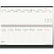 Korsch bureaukalender 2025 Edition Nature, weekoverzicht, kalender in D/GB, B 298 x H 105 mm, zwart