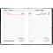 Korsch Calendrier de l'artisanat 2025, couverture souple en PVC, 336 pages, calendrier en D/GB/F/I, noir