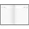 Korsch eeuwigdurende handwerkkalender, 384 pagina's, één pagina per dag, geblokt, B 105 x H 148 mm, zwart