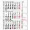 Korsch Planning 3 mois 2025 Combi, minuteur à bandes, curseur de date, L 300 x H 478 mm, gris