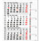 Korsch Planning 3 mois 2025 Combi, minuteur à bandes, curseur de date, L 300 x H 478 mm, gris