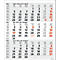 Calendrier 2027 avec les mois d'avril, mai et juin. Dates en format tableau, certaines en rouge.