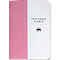 Korsch zakboekje 'Geschenkplanner', DIN A6, hardcover, B 105 x H 148 mm, roze/wit