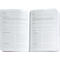 Korsch zakboekje 'Geschenkplanner', DIN A6, hardcover, B 105 x H 148 mm, roze/wit