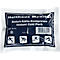 Directe koudkompres met 'Holthaus Medical' print. Details: temperatuurweergave, sportpictogrammen, barcode.