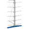Kragarmständer KRM, doppelseitig, Höhe 3000 mm, Nutztiefe 800 mm