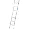 Krause enkele ladder, TRBS 2121-2, werkhoogte 2900 mm, 7 antisliptreden met profiel T 80 mm, voetdoppen, aluminium