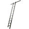 KRAUSE kastenladder, aluminium, met 1 paar inhanghaken, 12 treden