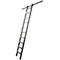 KRAUSE kastenladder, aluminium, met 2 paar inhanghaken/opberghaken, 10 treden