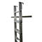 KRAUSE kastenladder, aluminium, met 2 paar inhanghaken/opberghaken, 10 treden