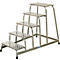 Krause montageopstapje, 5 treden, hoogte 1,00 m, 13,5 kg