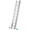 Krause zweitlg. Schiebeleiter, 2 x 9 Sprossen, TRBS 2121 2-konform, Trigon-Traverse